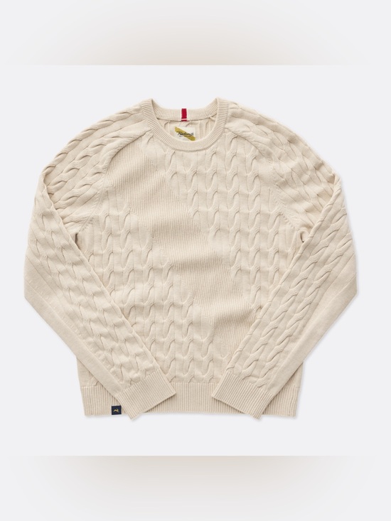 Tracksmith Sweaters - Tracksmith Prospect Merino Wool Blend Sweater Women’s Size X-Small In Cream